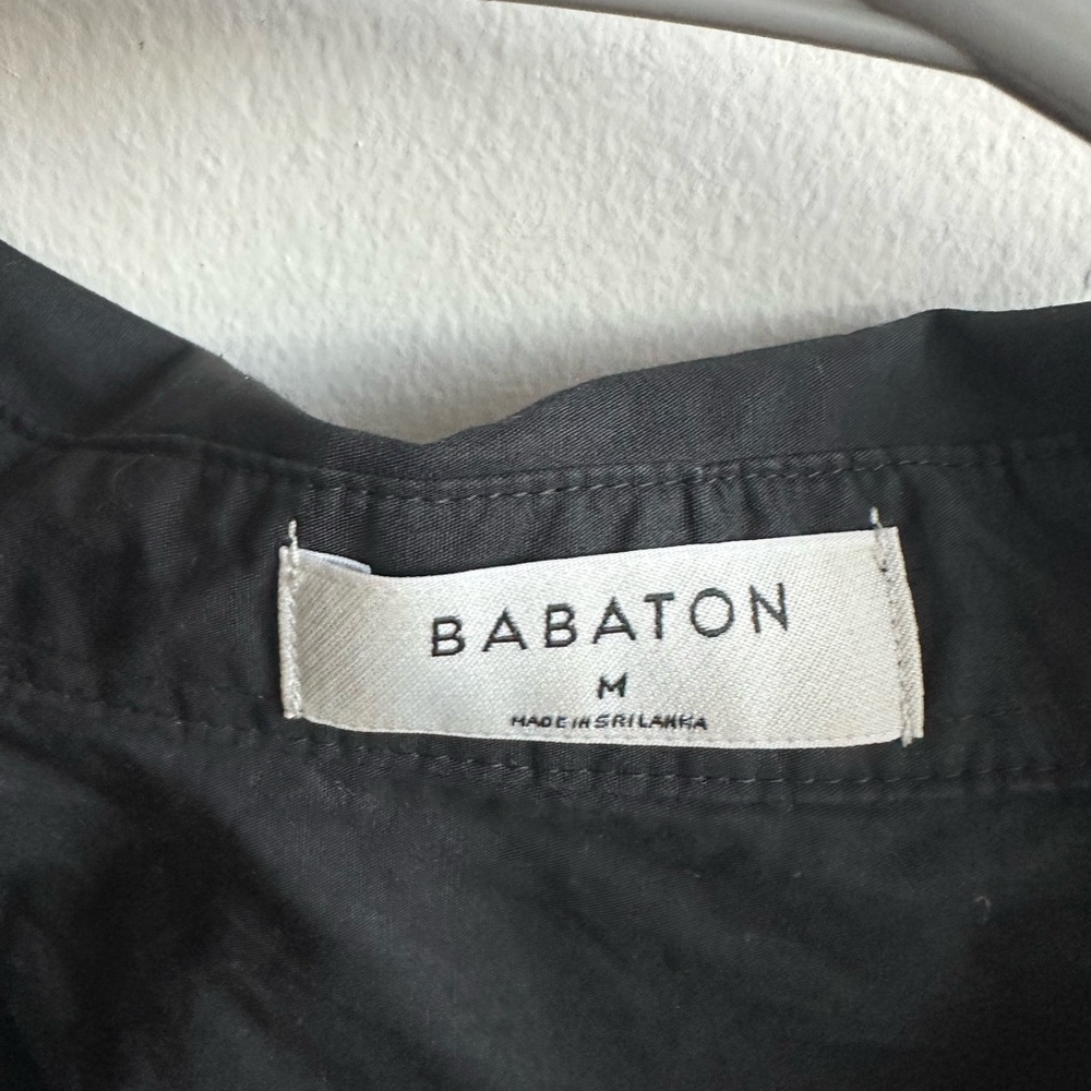Babaton Black button down Shirt - Picture 2 of 3